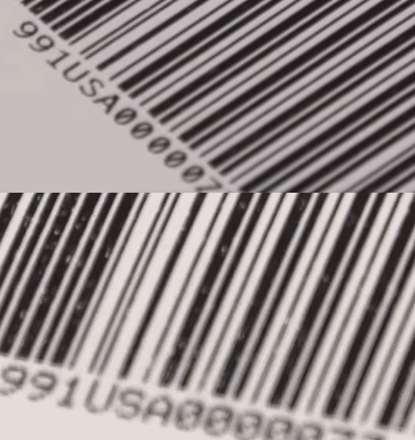 compare barcode quality